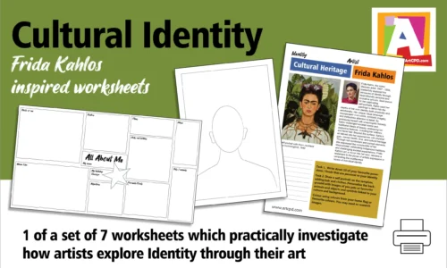 Identity themed worksheet – Cultural Heritage