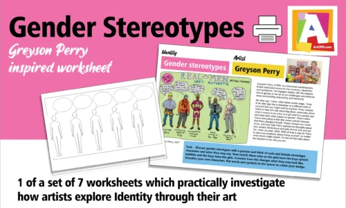 Identity themed worksheet – Gender Stereotypes