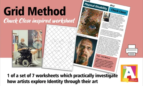 Identity themed worksheet – Grid Method