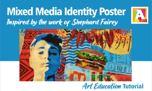 Mixed Media Identity Poster Tutorial